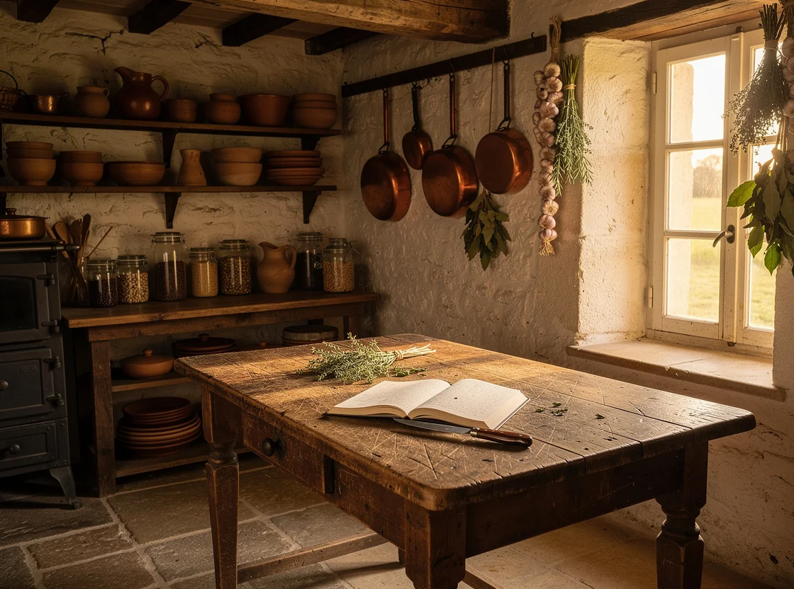Cuisine de ferme gasconne dans le Gers